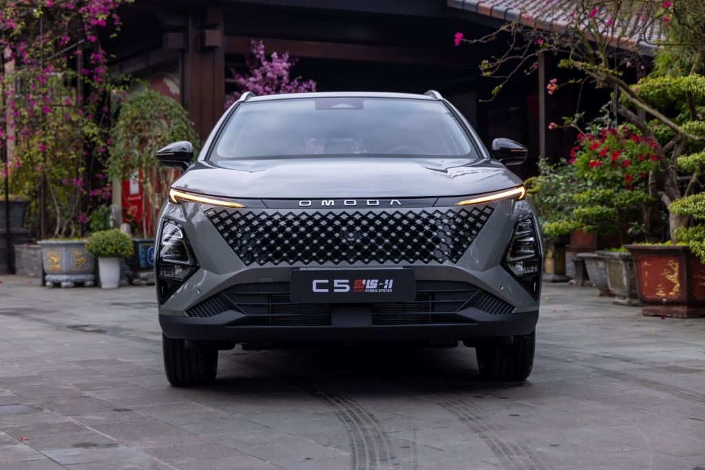 Omoda C5 hybrid có mặt tại Việt Nam với thiết kế hiện đại và ấn tượng