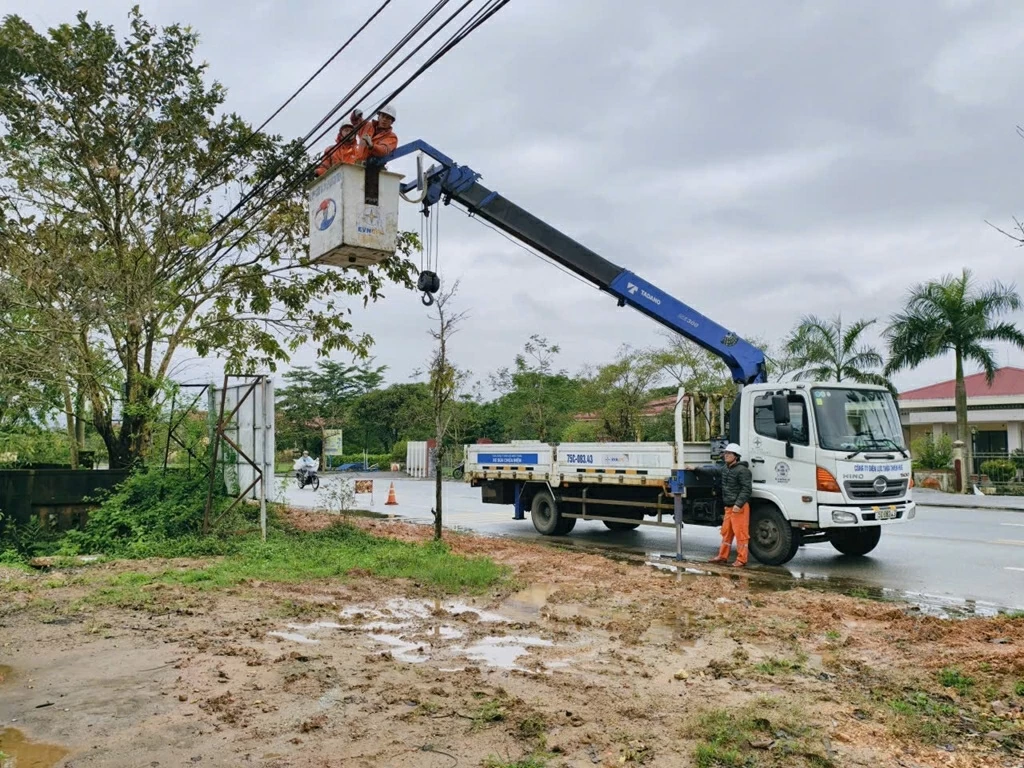 Lịch cúp điện Thành phố Huế hôm nay ngày 8/2/2026