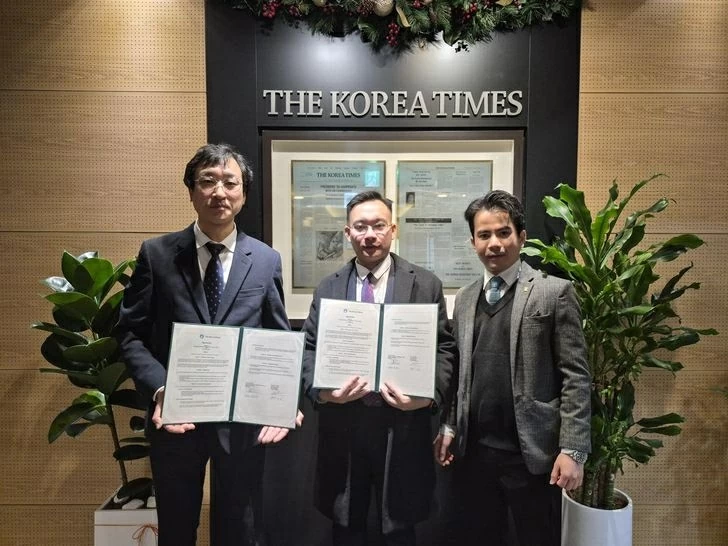 Báo The Korea Times bắt tay cùng Hội Sinh viên Việt Nam tại Hàn Quốc 'tiếp sức' cho du học sinh Báo The Korea Times chung tay cùng Hội Sinh viên Việt Nam tại Hàn Quốc 'tiếp sức' cho du học sinh