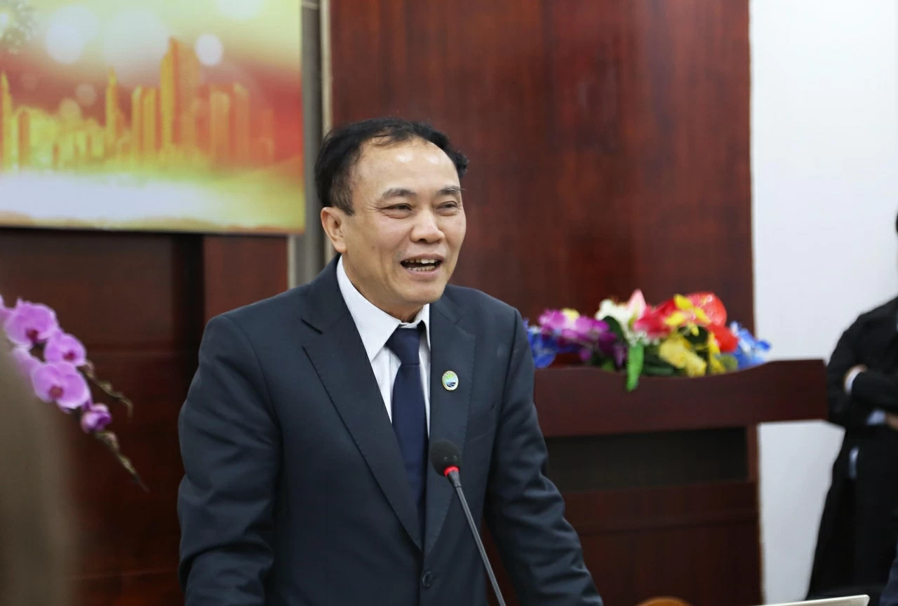 Cục trưởng Cục KTHT&PTNT Lê Đức Thịnh phát biểu kết luận. (Ảnh: Thành Long) Cục trưởng Cục KTHT&PTNT Lê Đức Thịnh phát biểu kết luận. (Ảnh: Thành Long)