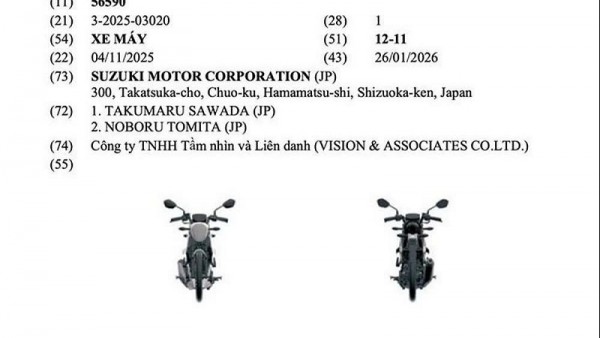 Xe máy Suzuki Satria 2026 sắp ra mắt thị trường Việt Nam