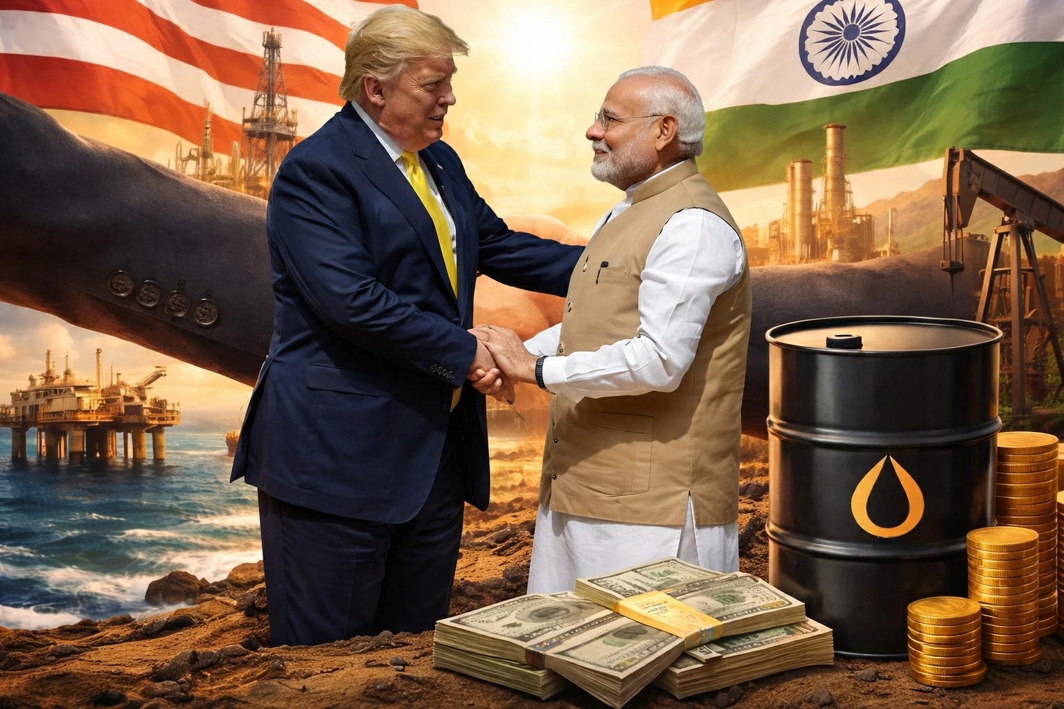 Mỹ hủy mức thuế bổ sung 25% với hàng hóa Ấn Độ, dọa tái áp đặt nếu New Delhi có hành động này với Nga Mỹ hủy mức thuế bổ sung 25% với hàng hóa Ấn Độ, dọa tái áp đặt nếu New Delhi có hành động này với Nga