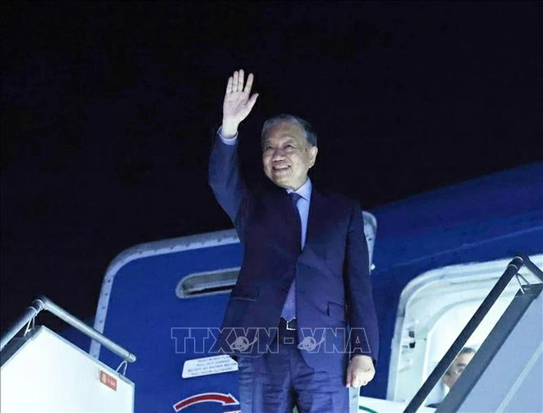 Tổng Bí thư Tô Lâm kết thúc tốt đẹp chuyến thăm cấp Nhà nước tới Vương quốc Campuchia