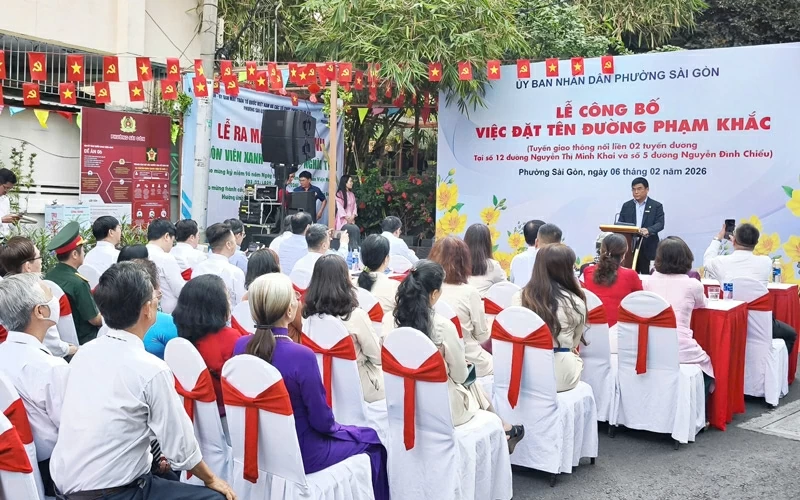 TP. Hồ Chí Minh đặt tên đường Phạm Khắc, tri ân Nghệ sĩ nhân dân, Anh hùng Lao động