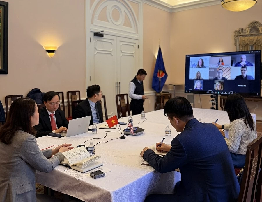 Việt Nam–Hoa Kỳ thúc đẩy sớm hoàn tất Hiệp định thương mại đối ứng, tăng cường phối hợp chuẩn bị APEC 2027 Việt Nam–Hoa Kỳ thúc đẩy sớm hoàn tất Hiệp định thương mại đối ứng, tăng cường phối hợp chuẩn bị APEC 2027