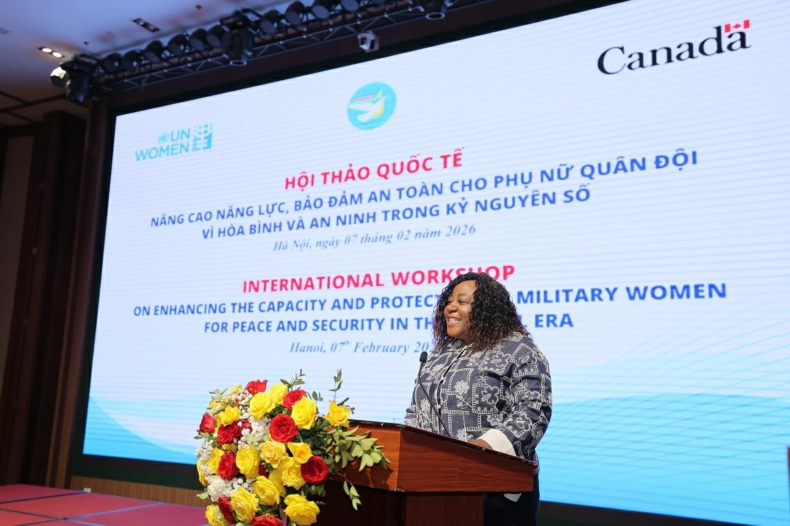Nâng cao năng lực, bảo đảm an toàn cho phụ nữ quân đội vì hòa bình và an ninh trong kỷ nguyên số