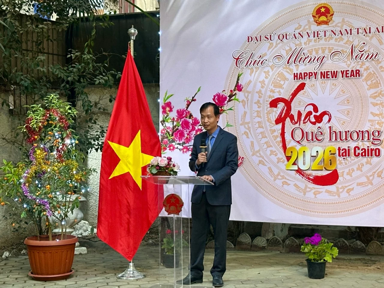 Xuân Quê hương ấm áp tại Ai Cập