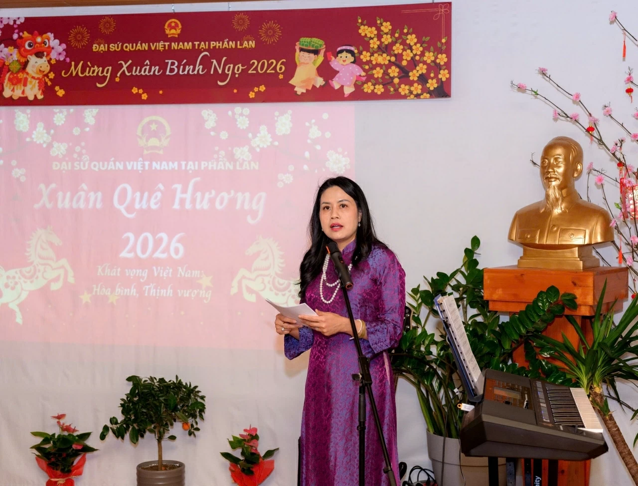 Rộn ràng Xuân Quê hương 2026 tại Phần Lan