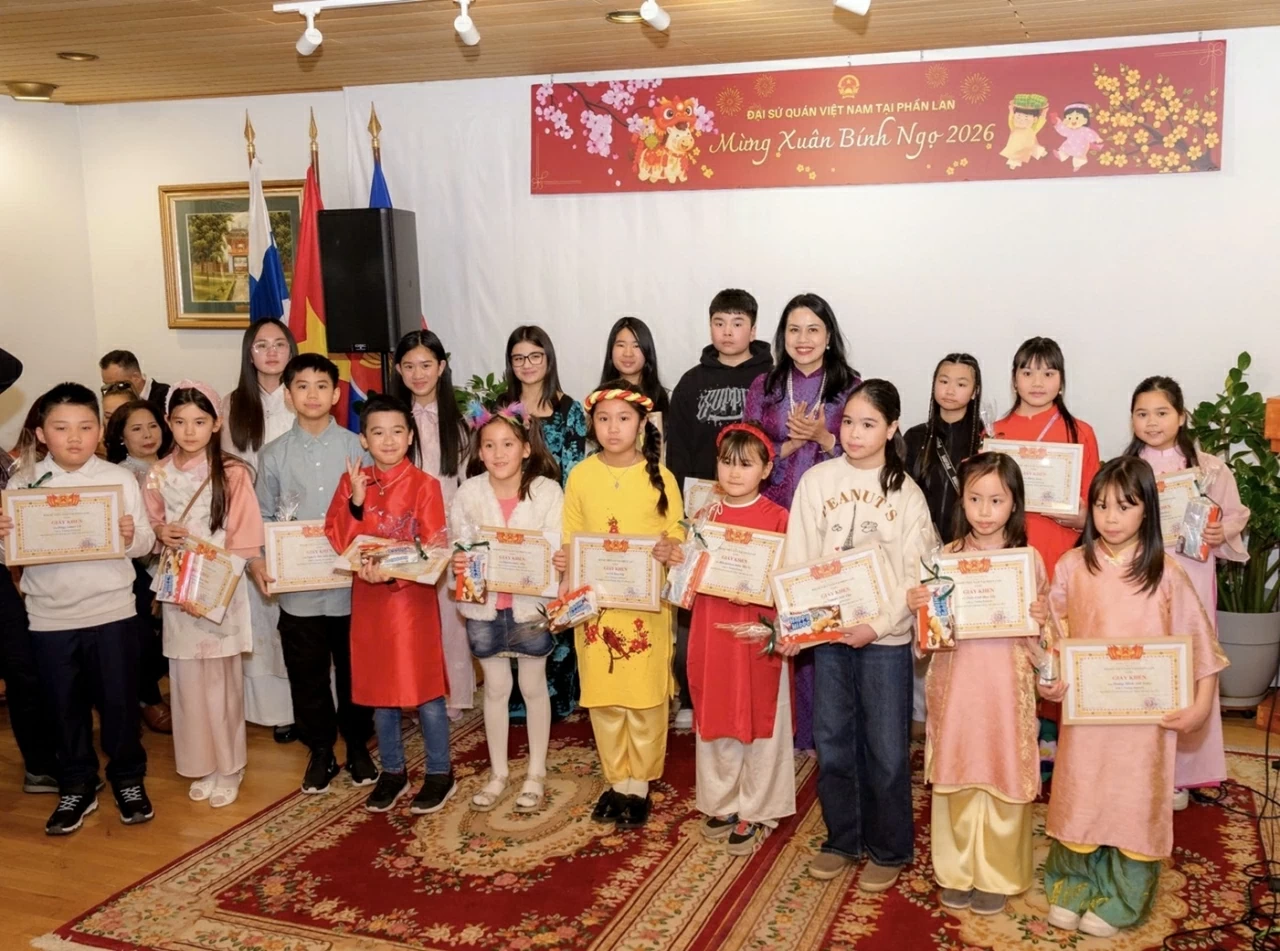 Rộn ràng Xuân Quê hương 2026 tại Phần Lan