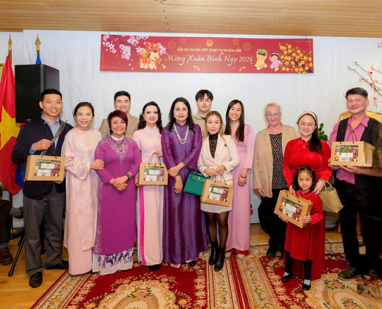 Rộn ràng Xuân Quê hương 2026 tại Phần Lan