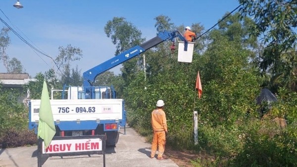 Lịch cúp điện Thành phố Huế hôm nay ngày 10/2/2026