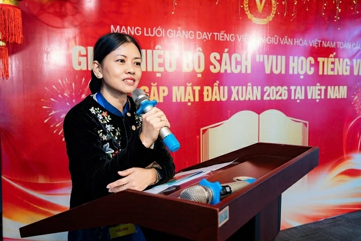 Bộ sách 'Vui học tiếng Việt': Thêm một nhịp cầu gìn giữ tiếng mẹ đẻ nơi xa xứ