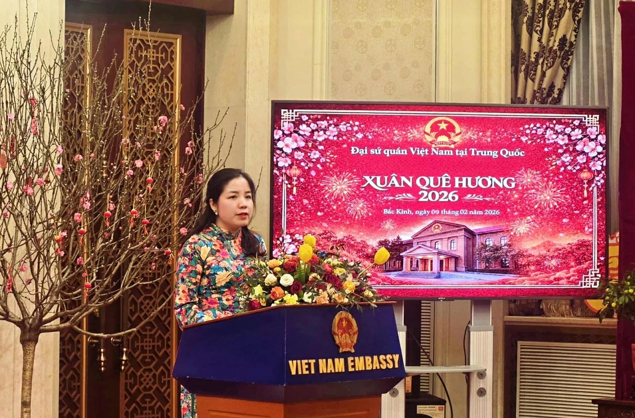 Người Việt Nam tại Trung Quốc cùng đón Xuân Quê hương 2026 Người Việt Nam tại Trung Quốc cùng đón Xuân Quê hương 2026