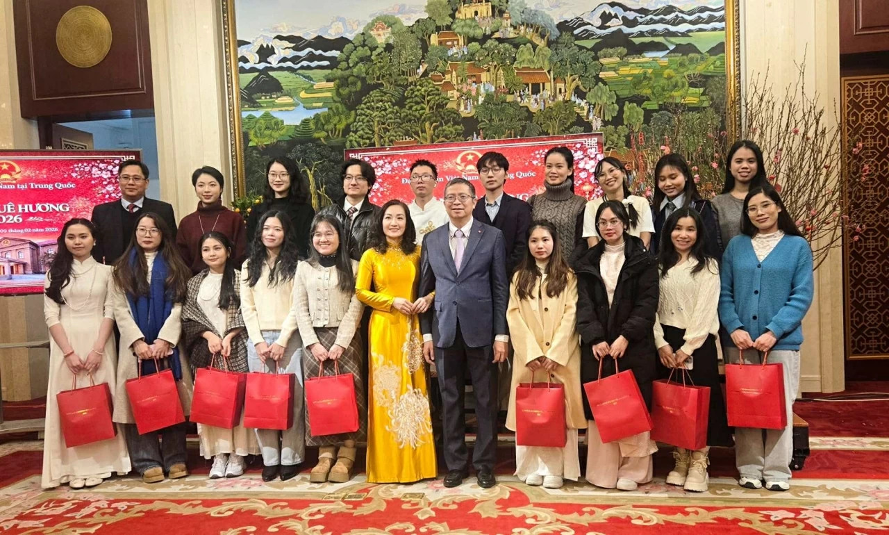 Người Việt Nam tại Trung Quốc cùng đón Xuân Quê hương 2026 Người Việt Nam tại Trung Quốc cùng đón Xuân Quê hương 2026