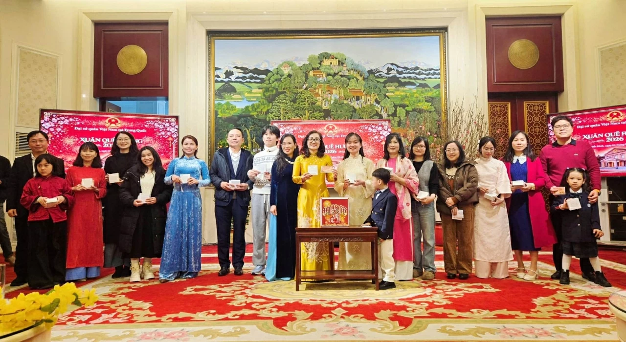 Người Việt Nam tại Trung Quốc cùng đón Xuân Quê hương 2026 Người Việt Nam tại Trung Quốc cùng đón Xuân Quê hương 2026