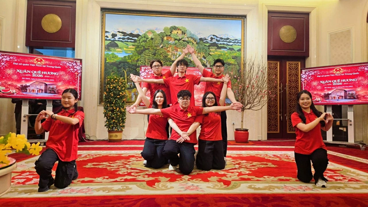 Người Việt Nam tại Trung Quốc cùng đón Xuân Quê hương 2026