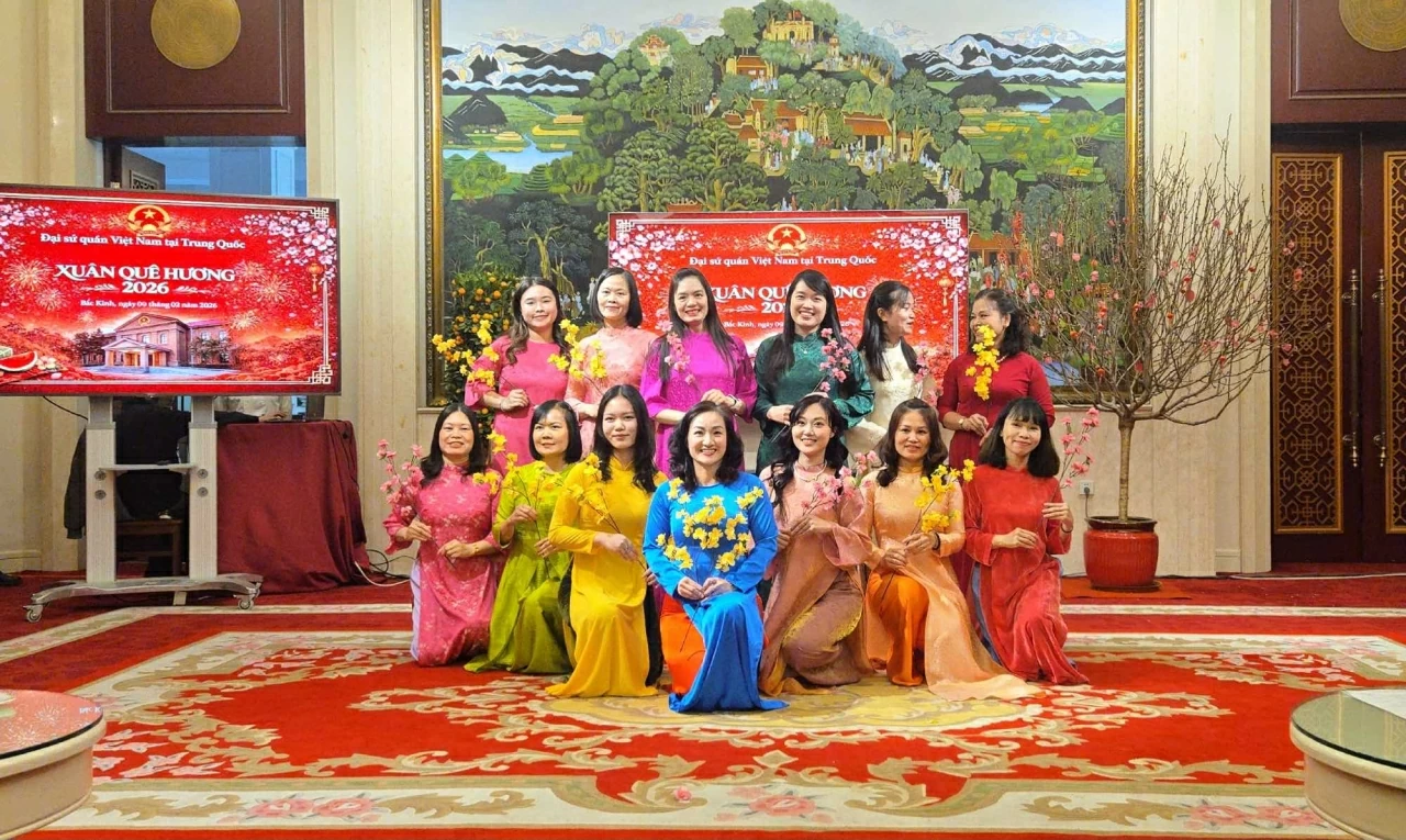 Người Việt Nam tại Trung Quốc cùng đón Xuân Quê hương 2026 Người Việt Nam tại Trung Quốc cùng đón Xuân Quê hương 2026