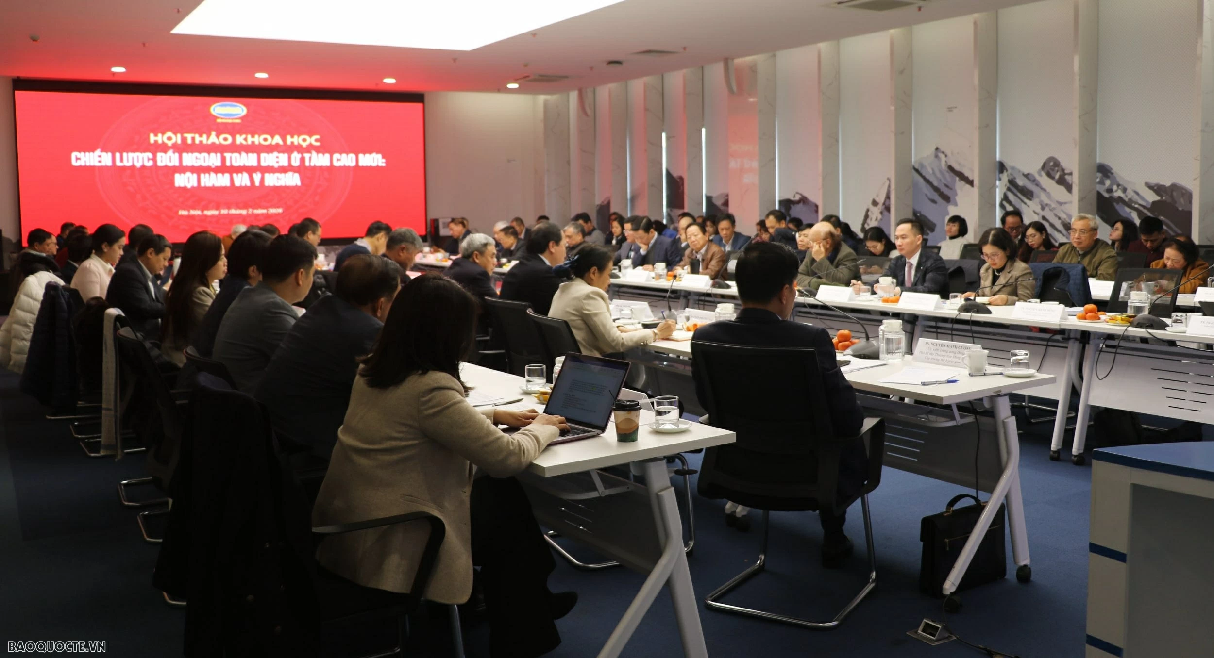 Hội thảo khoa học Chiến lược đối ngoại toàn diện ở tầm cao mới: Nội hàm và ý nghĩa