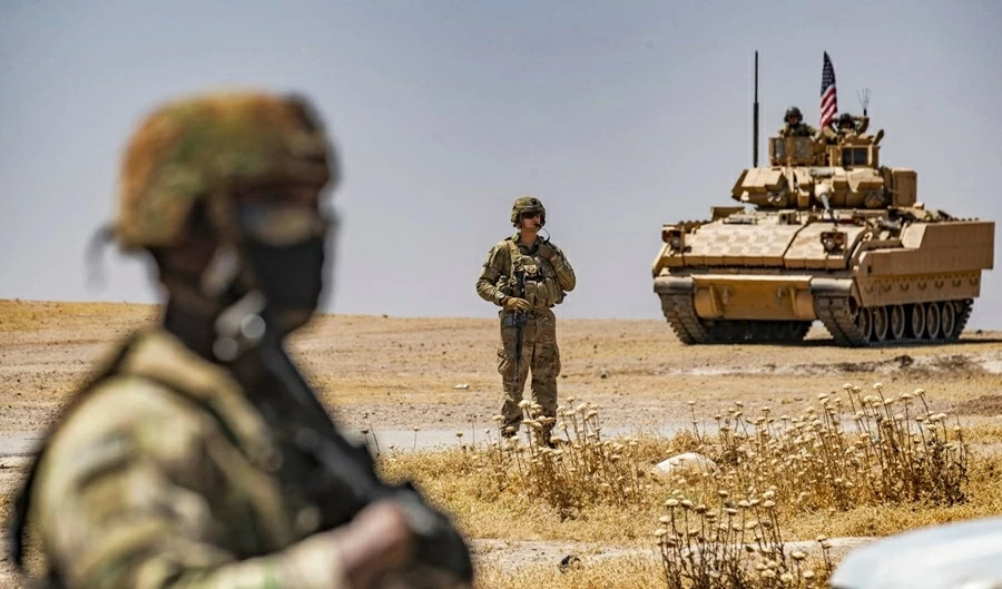 Mỹ rút quân khỏi Syria, Israel phát động cuộc tấn công mới ở nước láng giềng. (Nguồn: Shafaq)