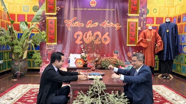 Tết Cộng đồng 2026 và khai trương không gian văn hoá Việt Nam tại Brunei Darussalam