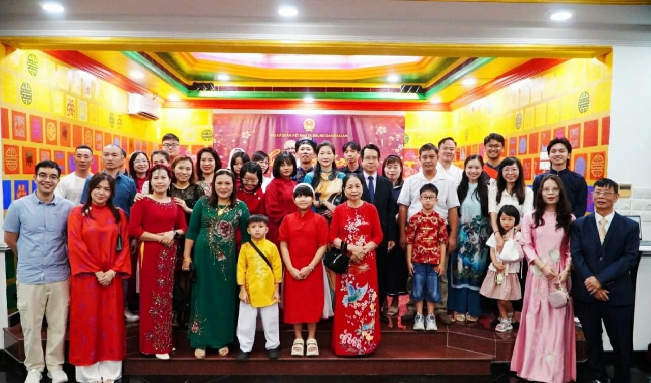 Tết Cộng đồng 2026 và khai trương không gian văn hoá Việt Nam tại Brunei Darussalam