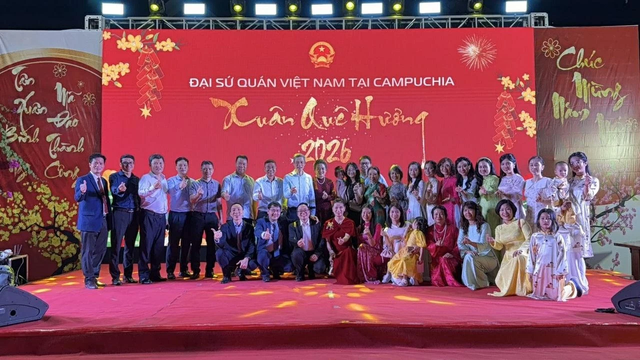 Ấm áp Xuân Quê hương Bính Ngọ 2026 tại Campuchia
