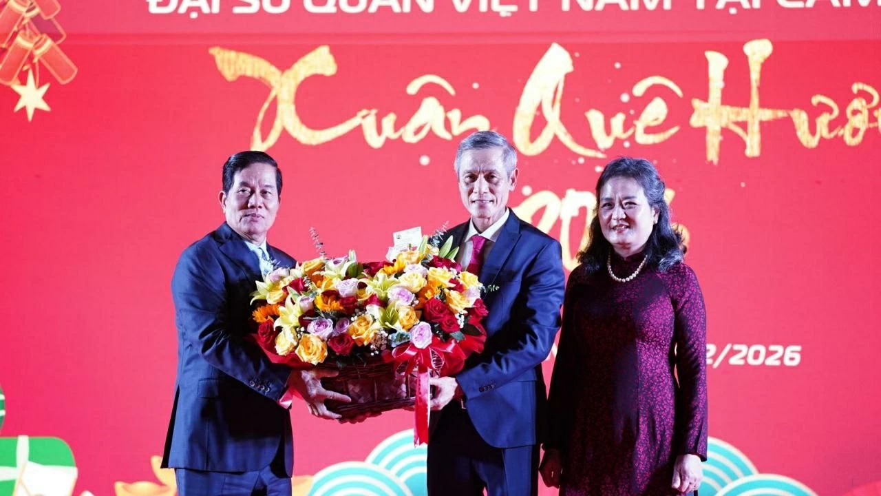 Ấm áp Xuân Quê hương Bính Ngọ 2026 tại Campuchia Ấm áp Xuân Quê hương Bính Ngọ 2026 tại Campuchia