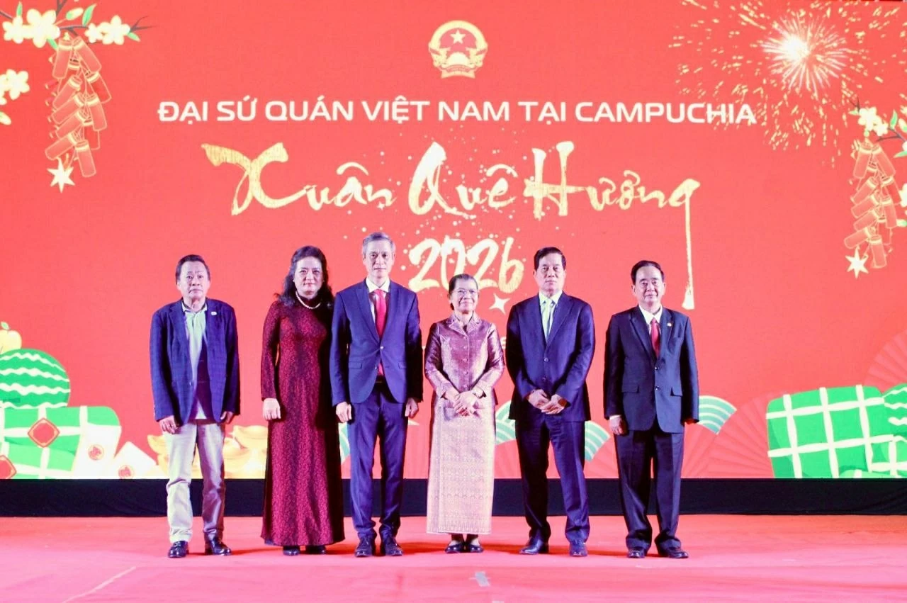 Ấm áp Xuân Quê hương Bính Ngọ 2026 tại Campuchia Ấm áp Xuân Quê hương Bính Ngọ 2026 tại Campuchia
