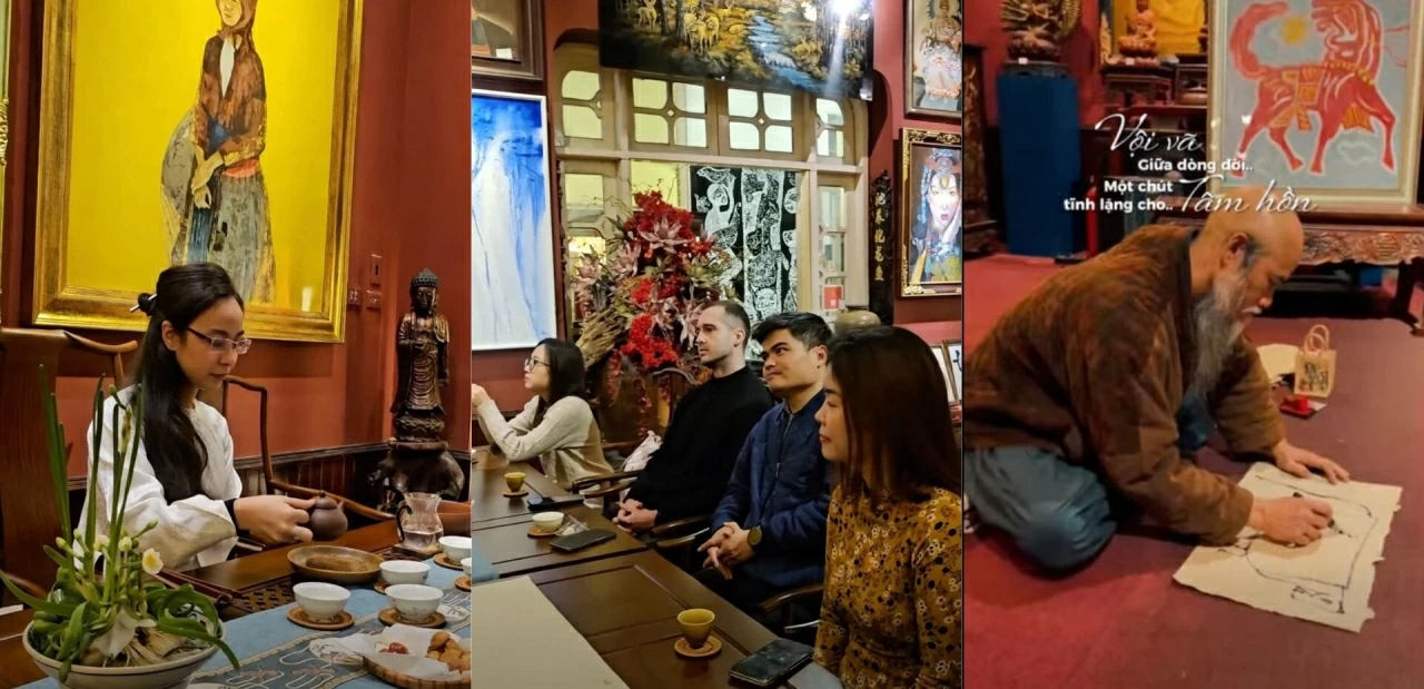 Chạm Tết: Ký ức mùa Xuân giữa lòng Hà Nội Chạm Tết: Ký ức mùa Xuân giữa lòng Hà Nội
