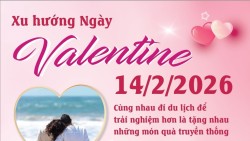 Xu hướng Valentine 2026: Kỷ niệm đáng nhớ hơn là quà tặng