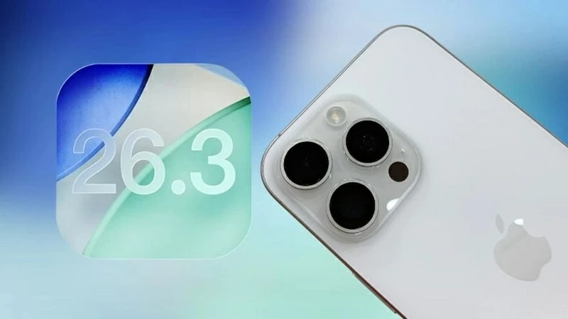 Apple vừa phát hành iOS 26.3 cho các mẫu iPhone tương thích.
