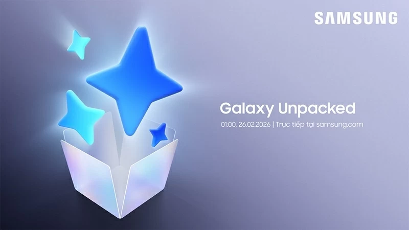 Samsung xác nhận sự kiện ra mắt dòng Galaxy S26.