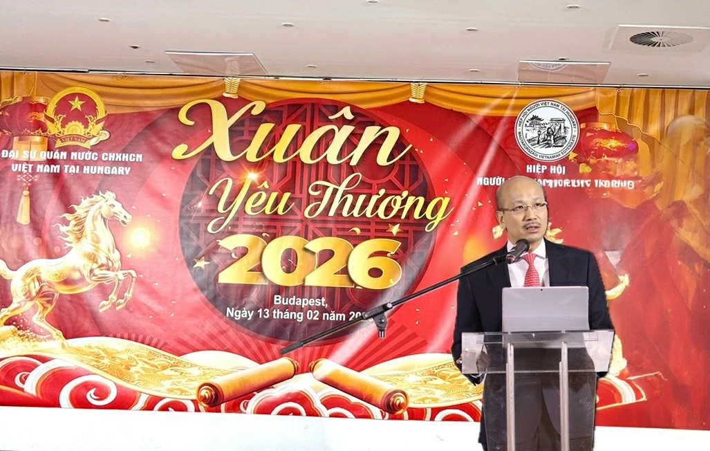 Cộng đồng người Việt Nam tại Hungary hân hoan đón Tết Xuân Bính Ngọ 2026 Cộng đồng người Việt Nam tại Hungary hân hoan đón Tết Xuân Bính Ngọ 2026