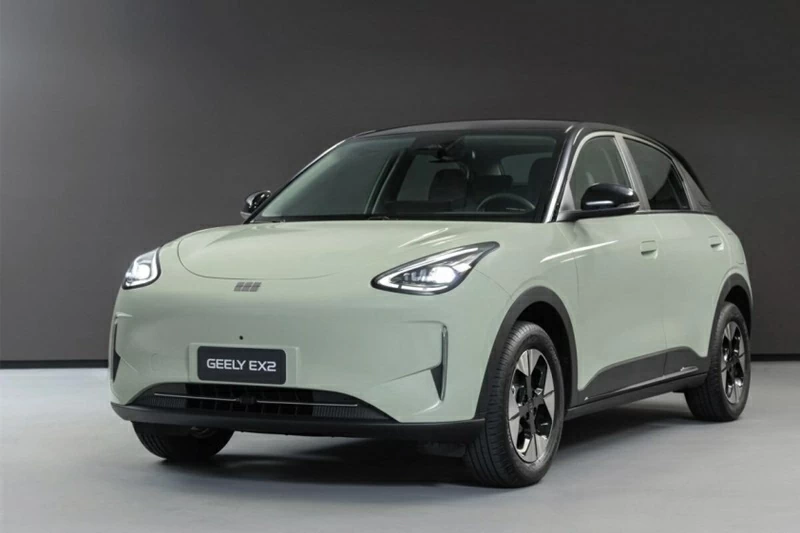 Giá xe Geely EX2 được hé lộ ở khoảng trên 500 triệu đồng.