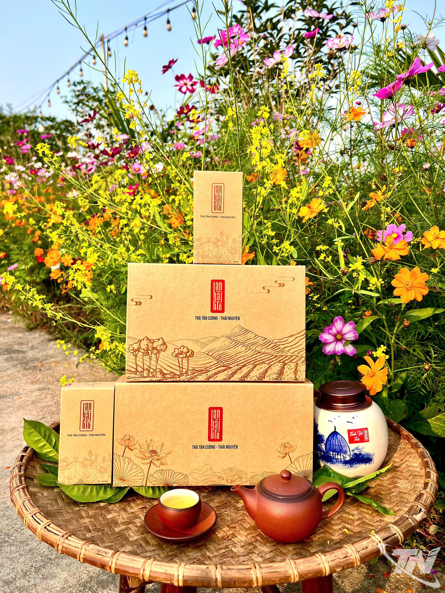 Khi nông dân dùng AI vẽ mùa Xuân