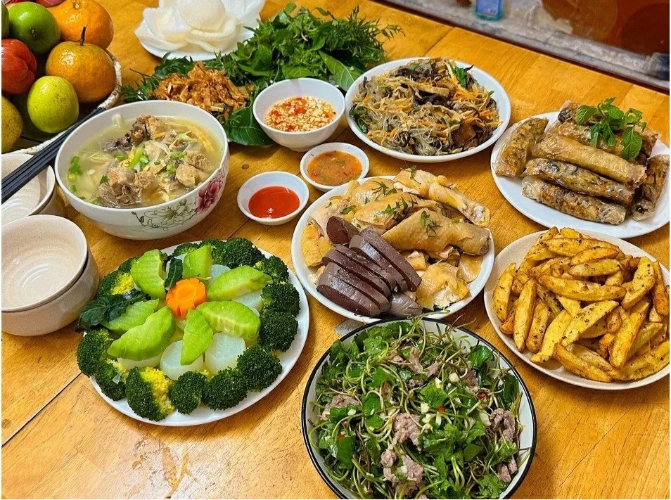 Bữa cơm tất niên. (Nguồn: Vietnamnet)