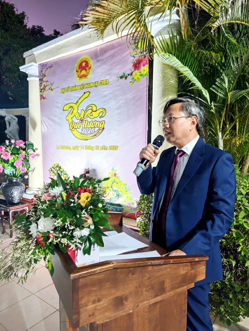 Ấm áp Tết cộng đồng Xuân Bính Ngọ tại Cuba Ấm áp Tết cộng đồng Xuân Bính Ngọ tại Cuba