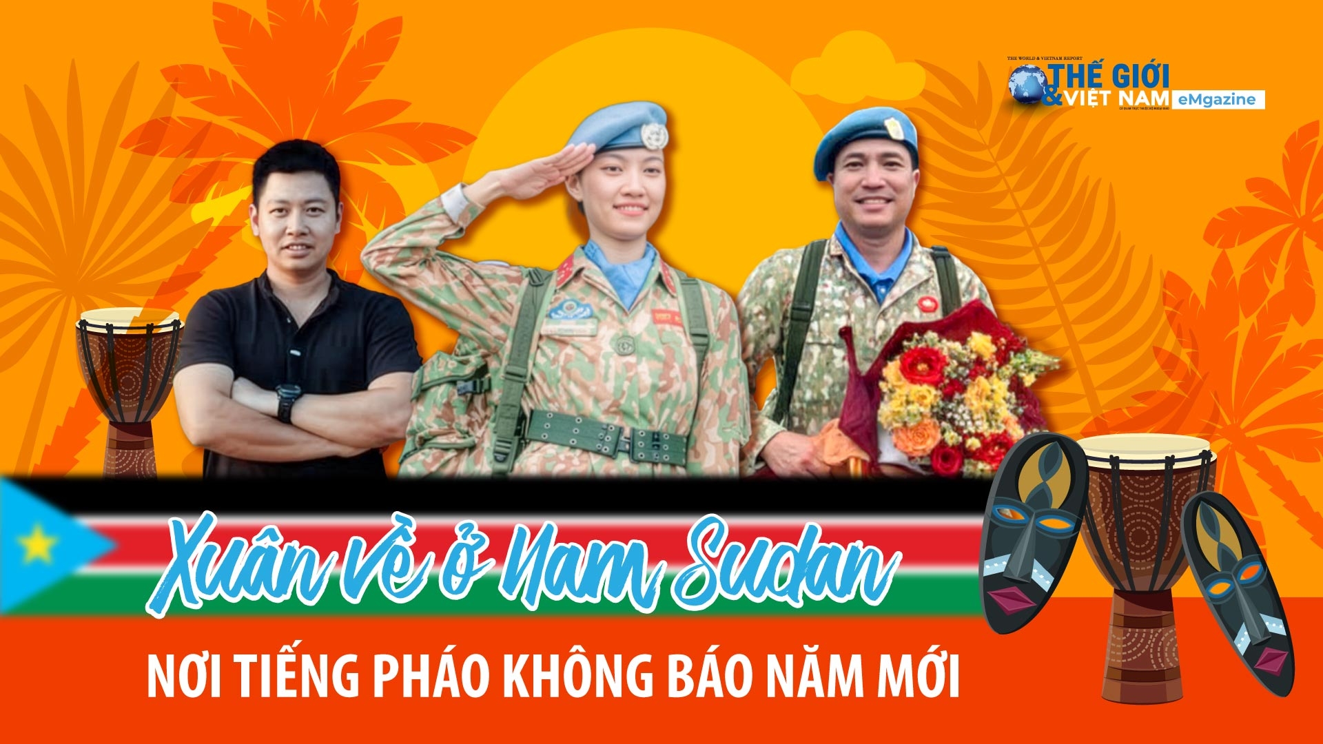 Xuân về ở Nam Sudan: Nơi tiếng pháo không báo năm mới