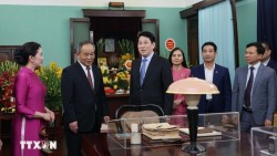 Chủ tịch nước dâng hương tưởng niệm Chủ tịch Hồ Chí Minh tại Nhà 67 và Bắc Bộ phủ