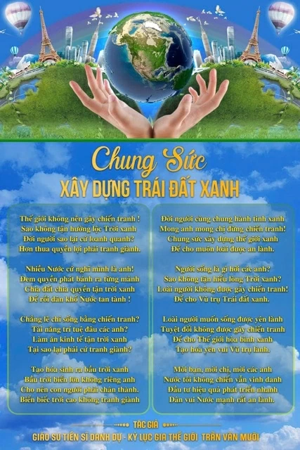 Giáo sư danh dự - Kỷ lục gia thế giới Trần Văn Mười: Khi thơ ca trở thành nhịp cầu lan tỏa văn hóa Việt