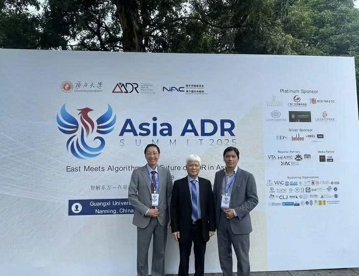 Trọng tài viên Bùi Văn Thành tham dự Hội nghị thượng đỉnh về phương thức giải quyết tranh chấp thay thế (ADR) châu Á 2025.