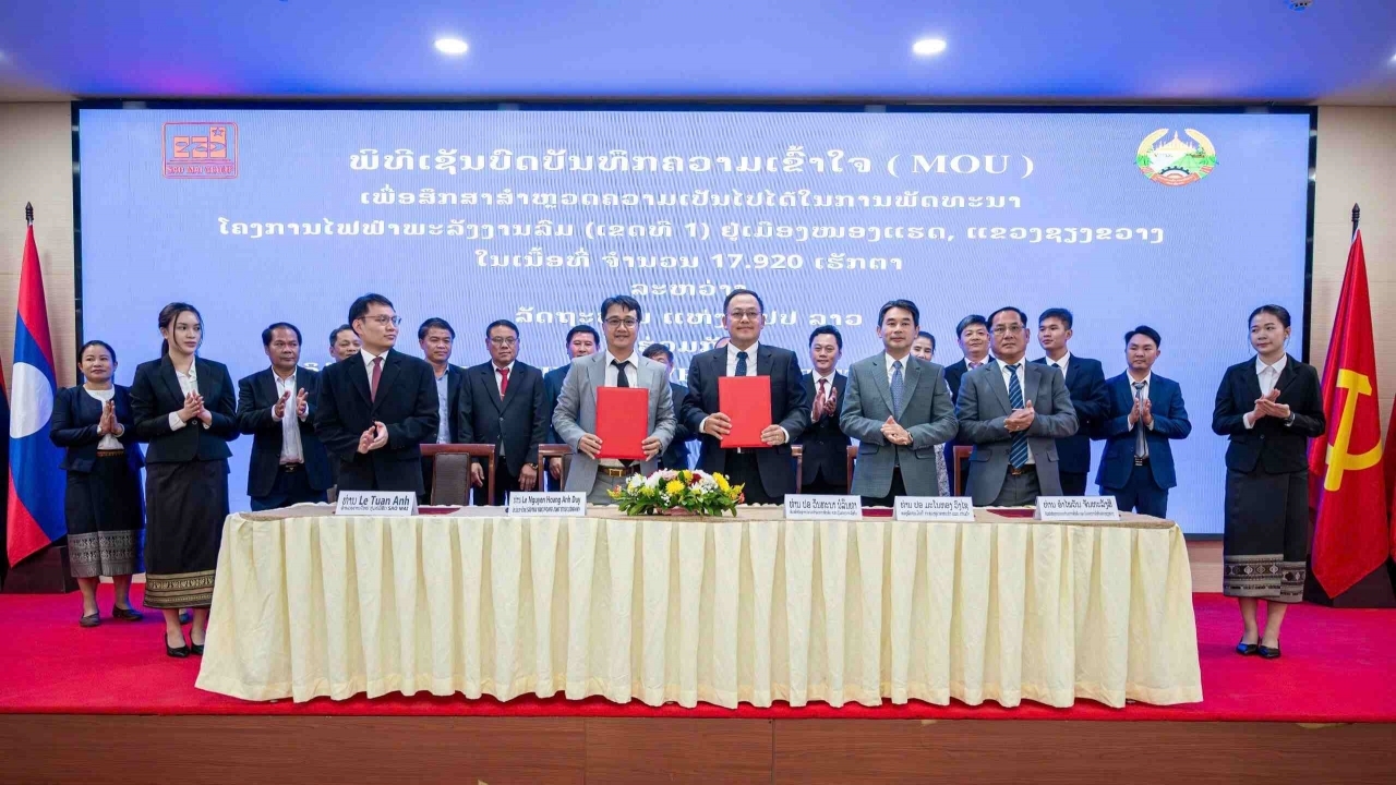 Sao Mai Group kiến tạo siêu dự án điện gió 450 triệu USD tại bắc Lào - lan tỏa 'năng lượng xanh' xuyên biên giới