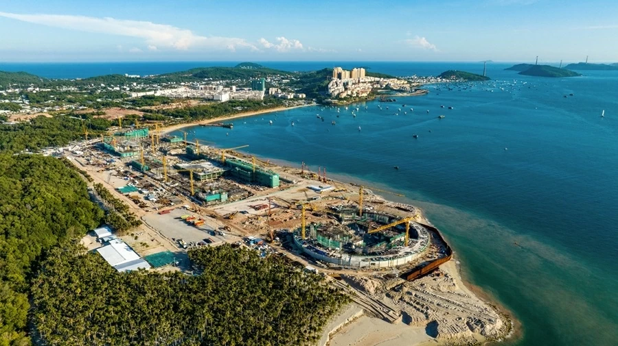 Cụm công trình trọng điểm phục vụ APEC 2027 thi công xuyên Tết Cụm công trình trọng điểm phục vụ APEC 2027 thi công xuyên Tết