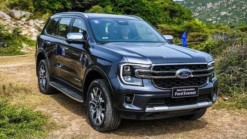 Top 5 xe SUV hạng D bán chạy nhất tháng 1/2026: Ford Everest tiếp tục lập đỉnh