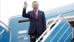 Tổng Bí thư Tô Lâm lên đường tham dự cuộc họp khai mạc Hội đồng Hòa bình về Gaza