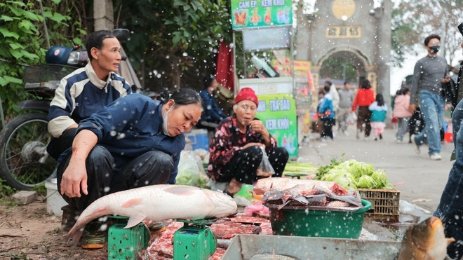 Thị trường hàng hóa ngày mùng 3 Tết: Bắt đầu sôi động trở lại