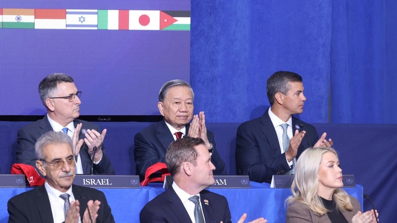 Tổng Bí thư Tô Lâm dự phiên khai mạc Hội đồng Hòa bình về Dải Gaza