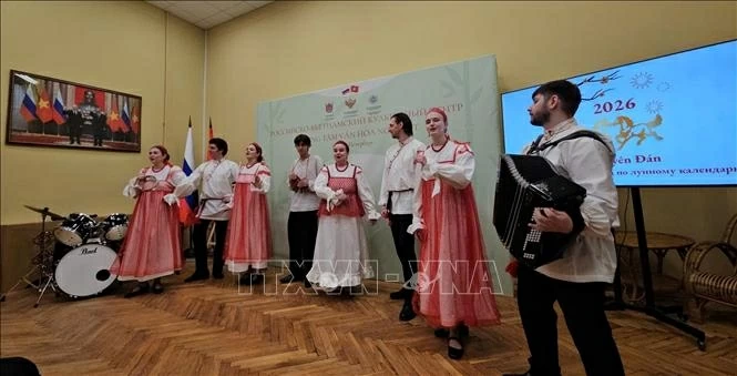 Ấm áp Tết quê hương trong giảng đường Herzen