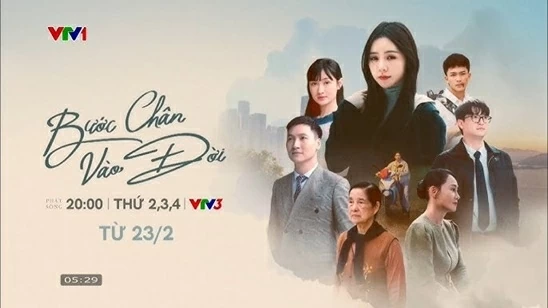 Phim Bước chân vào đời lên sóng VTV3