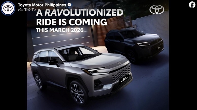Toyota RAV4 thế hệ mới chốt lịch ra mắt thị trường Philippines